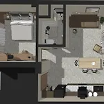شقة Centauro Prime Residencies